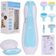 Baby Nail Trimmer Filer for New Born Electric with 6 Grinding Heads Safe for Kids Manicure Kit Nail Clippers Painless Safe Effective