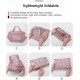 Nylon 41 Liter Expandable Travel Bags for Women, Duffle Bags for Women Luggage, Foldable Vanity Traveling Bag, Waterproof Hand Bag for Ladies Personal Items