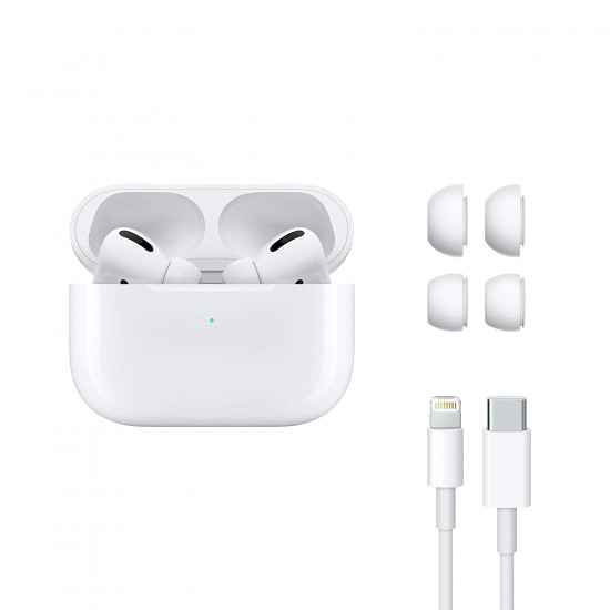 Airpods Pro with Play/Pause Touch Sensor Noise Cancellation & Spatial Audio Features with Charging Case 