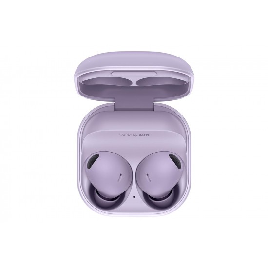Samsung Galaxy Buds2 Pro, with Innovative AI Features, Bluetooth Truly Wireless in Ear Earbuds with Noise Cancellation (Bora Purple) with 6 months warranty 