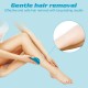 Crystal Hair Eraser for Women and Men, Reusable Crystal Hair Remover Device Magic Painless Exfoliation Hair Removal Tool, Magic Hair Eraser for Back Arms Legs