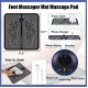 Foot massager mat, Muscle Stimulator, Simulated Massage Therapy for Foot, Hands, Arms, Shoulder
