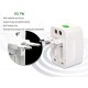 Universal Travel Adapter Worldwide 2 USB Travel Adapter with Built in Dual USB Charger Ports