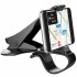 Car Dashboard Phone Mount Stand GPS Navigator Holder for 3.5 to 6.5 inches Smartphones (Black)