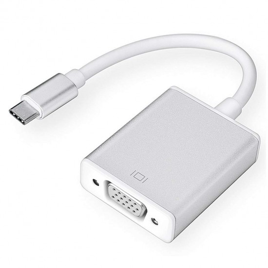 Type C to VGA Converter Compatible with MacBook Pro