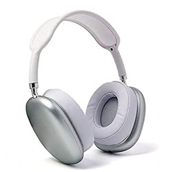 P9 Gaming Wireless On Ear Headphone Colorful BT Macron Pods Max (White)