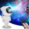 Astronaut Galaxy Projector with Remote Control - 360° Adjustable Timer Kids Astronaut Nebula Night Light, for Gifts, Baby Adults Bedroom, Gaming Room, Home and Party