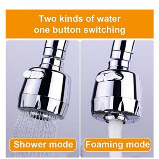 Stainless Steel 360 Degree Rotation Bubbler Saving Water Faucet