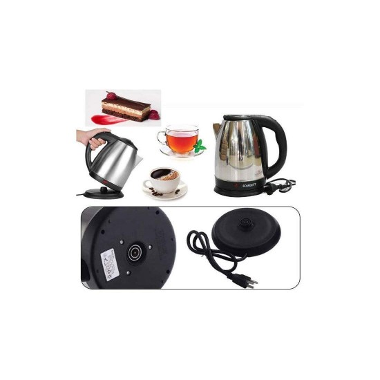 Electric Kettle for Tea Coffee Making Multipurpose Milk Boiling Water Heater 2.0 Litre Extra lage Boiler with Handle 