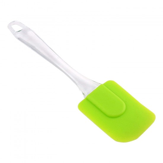 Large Silicone Spatula and Pastry Brush Combo Set for Cake Mixer, Decorating, Cooking, Baking and Glazing, Random Color