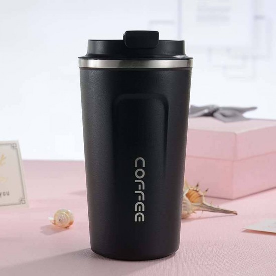 Travel Coffee Mug, Stainless Steel Inside, Smart Tumbler, Portable Mug Cup with Intelligent Temperature Display, Keep Hot or Cold, for Coffee, Tea & Ice Drinks