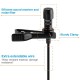3.5mm Clip Collar Mic for YouTube, Collar Mike for Voice Recording, Lapel Mic Mobile, Pc, Laptop, Android Smartphones, DSLR Camera