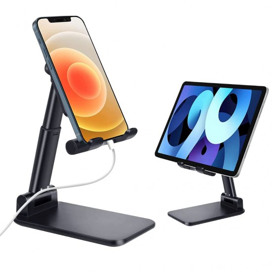 Multi Angle Adjustable and Foldable Mobile Phone Tabletop Stand (Indian)