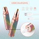 Portable eyebrow trimmer for women, epilator for women, facial hair remover for women, Face, Lips, Nose Hair Removal Electric Trimmer with Light