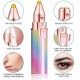 Portable eyebrow trimmer for women, epilator for women, facial hair remover for women, Face, Lips, Nose Hair Removal Electric Trimmer with Light