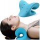 Neck and Shoulder Relaxer for TMJ Pain Relief and Cervical Traction Device for Spine Alignment, Neck Stretcher Chiropractic Pillow for Neck Pain Relief