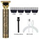 T9 Vintage Hair Trimmer Salon Series Fully Waterproof Trimmer, 60 Minute Runtime 4 Length Settings, Battery Powered