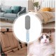 4 in 1 Pet Hair Remover Brush 4 Sided Lint with Self Cleaning Base Fur Removal for Clothes Furniture Car Seat Couch Remover, Furniture lint Remover, Sweater Shaver, Travel Friendly