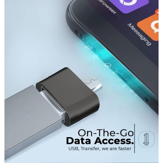 V8 OTG USB 3.0 Adapter USB to USB Converter High Speed Data Transfer Adapter for Android Smart Phones, Tablets