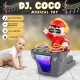 DJ Coco Dancing Musical Toy for Kids Lights and Sound Interactive Robot Boy with Swinging DJ Action Battery Operated Fun and Entertainment for Boys and Girls