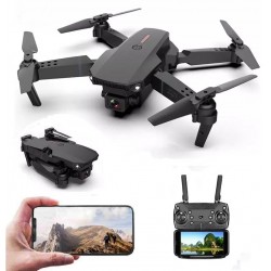 E99 Pro Drone with 4K Camera WiFi FPV 1080P HD Dual Foldable RC Quadcopter Altitude Hold Headless Mode Hight Hold Multicolor