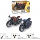 Kids Toy Motorcycle- 1:12 Scale Motorcycle with Sound and Light, Motorcycle Toys (Multicolor)