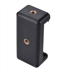 Universal Monopod Holder Clip for Mobile Camera Holder and Tripod Mount Holder- Black