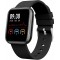 ID116 Smart Bracelet Fitness Tracker Color Screen Smartwatch Heart Rate Blood Pressure Pedometer Sleep Monitor (Black)