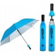 Wine Bottle Umbrella Windproof Double Layer Umbrella with Bottle Cover for UV Protection & Rain, For Men, Women, and Kids