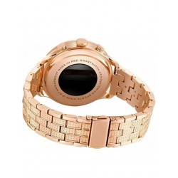 Gen 9 Diamond Strap HD Display 2 Straps BT Calling Smartwatch with Rose Gold & Purple Strap for Womens with ON/Off Logo