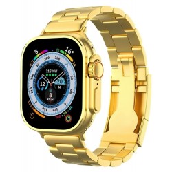 Watch Series 9/ Gold EDITTION/24k Gold/Golden Strap/Smart Watch/Stainless Steel